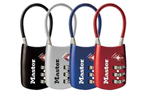 Masterlock FLEXIBLESHACKLE 4688D MASTERLOCK TSA PADLOCK COMBO SNGL