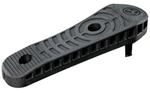 Magpul Industri MPIMAG317BLK Magpul MAG317-BLK Enhanced Butt-Pad  AR-Platform Black Rubber 0.70"