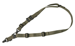 Magpul Industri MS3-MULTIMISSIO Magpul MAG514-RGR MS3 Gen2 Sling made of Nylon Webbing with Ranger Green Finish,