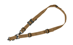Magpul Industri MS3-MULTIMISSIO Magpul MAG515-COY MS3 Single QD Sling GEN2 made of Nylon Webbing with Coyote Fin