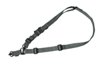 Magpul Industri  Magpul MAG518-GRY MS4 Sling GEN2 made of Stealth Gray Nylon Webbing with 1.25" W