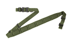 Magpul Industri  Magpul MAG545-RGR MS1 Sling 1.25"-1.88" W x 48"- 60" L Padded Two-Point Ranger G