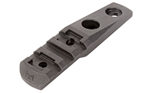 Magpul Industri RAILLIGHTMOUNT Magpul MAG587-BLK M-LOK Cantilever Rail/Light Mount  Polymer Black