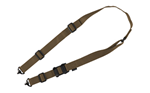 Magpul Industri  Magpul MAG939-COY MS1 QDM Sling made of Nylon Webbing with Coyote Finish, Adjust