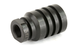 MWMI-PBD Midwest Industries MIPBD Blast Diverter  Black Phosphate Steel with 1/2"-28 tpi