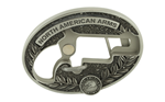 North American Arms NAABBO-L BBO-L NAA LNG RFL CUST OVAL BELT BUCKLE