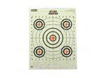Champion Traps ORANGE BULLSEYE Champion Targets 45726 Score Keeper  Bullseye Paper Hanging 100 yds Pistol/Rifle