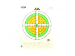 Champion Traps FLOURESCENTORAN Champion Targets 45762 Score Keeper Sight-In Bullseye Paper Hanging 100 yds Smal