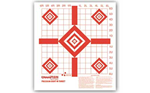 Champion Traps RIMFIRE Champion Targets 47388 Redfield Sight-In Diamond Paper Pistol/Rifle 16" x 16" Wh