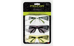 3m/peltor SECURE FIT Peltor SF4003PK6 Sport SecureFit 400 99.9% UV Rated, Anti-Scratch Polycarbonate