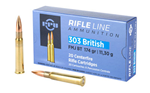 PRVI Partizan RIFLE PPU PP303F Standard Rifle  303 British 174 gr Full Metal Jacket (FMJ) 20 Bx/ 10