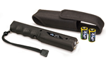 Ps Products STICKWITHLIGHT Zap ZAPSTK800FB Zap Stick Stun Gun/Flashlight Portable 9 oz Contact Black