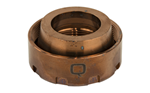 PLAN-B Q LLC PLANBSAKER Plan-B Silencer Mount  30 Cal 17-4 Stainless Steel Copper
