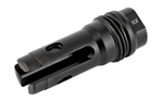 Rugged Gear  Rugged Suppressor FH003 R3L Flash Mitigation System Black with 5/8"-24 tpi Threa