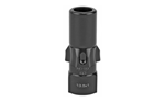 Rugged Gear RSOA004 Rugged Suppressor OA004 Obsidian 3 Lug Adapter Black with 13.5x1 LH tpi Threads