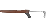 Samson Manufact B-TM Samson 10-00037-00 A-TM Folding Stock Stainless Steel & Walnut Finish with Black
