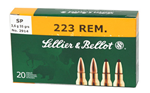RIFLE Sellier & Bellot SB223B Rifle  223 Rem 55 gr Soft Point (SP) 20 Bx/ 50 Cs