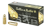 PISTOL Sellier & Bellot SB9B Handgun Ammunition 9mm Luger 124 gr Full Metal Jacket (FMJ