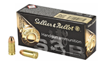 PISTOL Sellier & Bellot SB9D Handgun  9mm Luger 124 gr Jacketed Hollow Point (JHP) 50 B