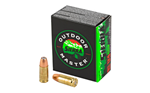 Sierra Bullets OUTDOOR MASTER A8124--20 SIERRA OTDMST 9MM 124GR JHP 20/200
