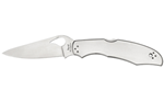 BYRD Spyderco BY03P2 Byrd Cara Cara 2 3.75" Folding Spear Point Plain 8Cr13MoV SS Bla