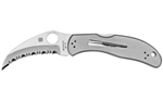 HARPY Spyderco C08S Harpy  2.75" Folding Hawkbill Serrated VG-10 SS Blade Stainless St