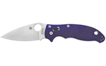 Spyderco  C101GPDBL2 SPYDERCO MANIX 2 G-10 DARK BLUE