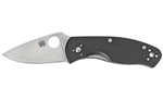 PERSISTENCE Spyderco C136GP Persistence  2.77" Folding Drop Point Plain 8Cr13MoV SS Blade Bl