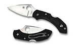 DRAGONFLY 2 Spyderco C28PBK2 Dragonfly 2  2.25" Folding Clip Point Plain VG-10 SS Blade Blac