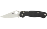 PARAMILITARY 2 Spyderco C81GP2 Para Military 2  3.42" Folding Drop Point Plain CPM S45VN SS Bla