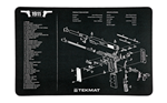 Tekmat  TEK-R17-1911 TEKMAT PISTOL MAT 1911 BLK