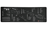Tekmat  TekMat TEKR36AR10 AR-10 Cleaning Mat Black/White Rubber 36" Long AR-10 Parts Dia