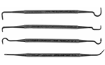 GUNCLEANINGPICK Tipton 549864 Cleaning Picks  Firearm Universal Polymer 4 Pieces