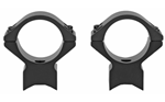 Talley Manufact LIGHT WEIGHT Talley 948749 Scope Ring Set  For Rifle Kimber 84M (8-40) Medium 1" Tube Black A