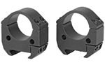 Talley Manufact MODERN SPORTING Talley TMS10M Scope Ring Set  For MSR Picatinny Rail Medium 1" Tube Black Anodiz