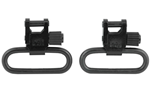 QD SS Uncle Mike's 14033 Super Swivel  made of Steel with Blued Finish, 1.25" Loop Siz
