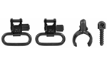 QD 115 SG-4 Uncle Mike's 15972 Magnum Band Swivel Set made of Steel with Blued Finish, 1" Lo