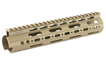 Leapers, Inc. -  MTU004SSD UTG PRO AR 9" SPR SLIM FF HNDGRD FDE