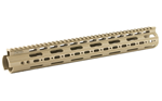 Leapers, Inc. -  MTU019SSD UTG PRO AR 15" SPR SLM FF HNDGRD FDE