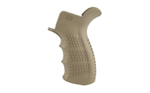 Leapers, Inc. -  RBUPG01D UTG PRO AR15 AMBID PISTOL GRIP FDE