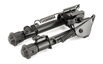 Leapers, Inc. - TACTICALOPBIPOD UTG TL-BP78Q Tactical OP Bipod Black 5.9-7.3" Metal Quick Detach