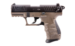 Walther P22-CA 5120363 WAL P22 22LR 3.4" FDE/BLK 1-10RD CA