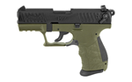 Walther  5120715 WAL P22Q 22LR 3.42" MLTRY GRN 10RD