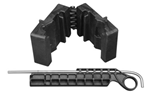 DELTA SERIES Wheeler 156444 Delta Series Upper Vise Block Black Polymer Rifle AR-15