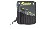 ROLLPINPUNCHSET Wheeler 204513 Roll Pin Punch Set  Black Steel Knurled Handle 9 Pieces
