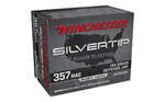 Winchester Ammu SILVERTIP Winchester Ammo W357ST Silvertip  357 Mag 145 gr Silvertip Jacket Hollow Point 2