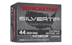 Winchester Ammu SILVERTIP Winchester Ammo W44MST Silvertip  44 Rem Mag 210 gr Jacketed Hollow Point (JHP)