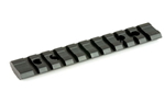 WV48333 Weaver Mounts 48333 Multi-Slot  For Rifle/Shotgun Mossberg 590 Black Aluminum