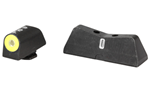 Xs Sights BIGDOTTRITIUMFR XS Sights GL0009S5Y DXT II Big Dot Night Sight Set Tritium Green with Yellow Out
