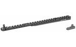 Xs Sight System GHOST RING REAR XS Sights ML10025 Lever Rail Ghost Ring WS  Adjustable Black with White Stripe F